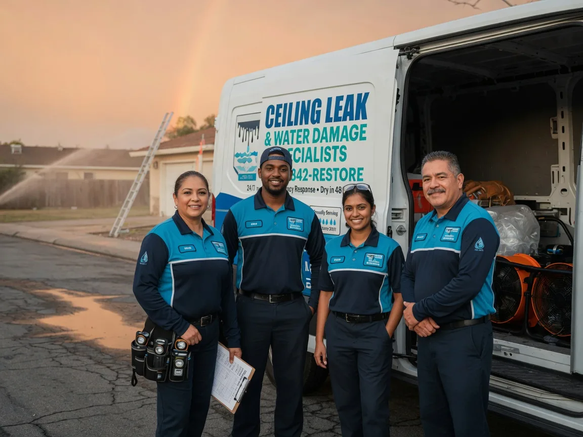 Ceiling Leak Cleanup company in Grapeville, PA